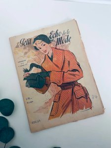 Magazine Ancien Le Petit Écho de la Mode Septembre 1951 Vintage