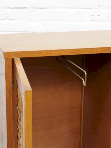 Magda, l'armoire en rotin et chêne N°145