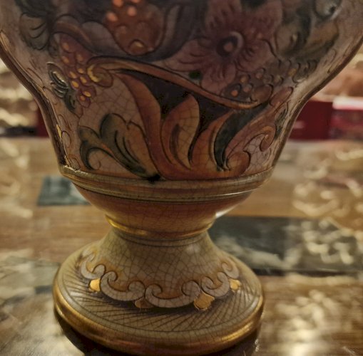 Magnifique amphore Deruta