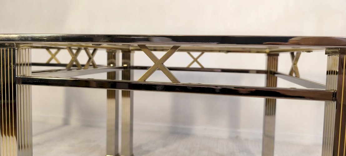 Magnifique paire de tables basses ORSENIGO ITALY gamme Art Deco Collezione