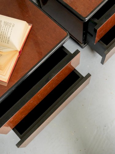 Maïa, la paire de chevets en bois N°127