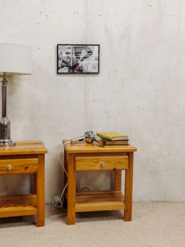 Maïa, la paire de chevets en bois N°259