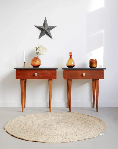 Maïa, la paire de chevets en bois N°304