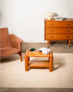 Maïa, the pair of elm bedside tables No. 9