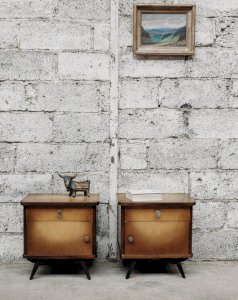 Maïa, the pair of bedside tables N°103