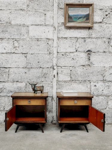 Maïa, la paire de tables de chevet N°103