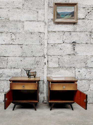 Maïa, la paire de tables de chevet N°103