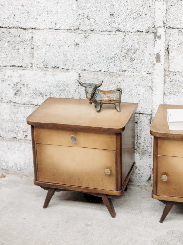 Maïa, la paire de tables de chevet N°103