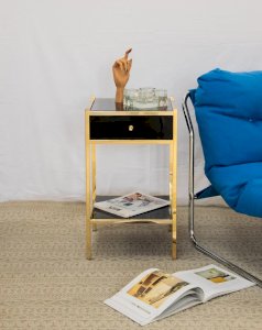 Maïa, the golden bedside table No. 247