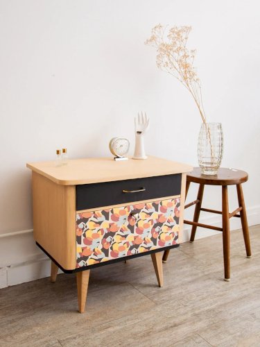 Maïa, la table de chevet en bois N°116