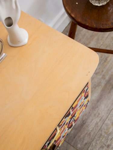 Maïa, la table de chevet en bois N°116