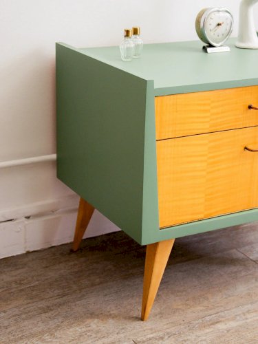 Maïa, la table de chevet en bois N°117