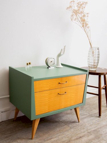 Maïa, la table de chevet en bois N°117