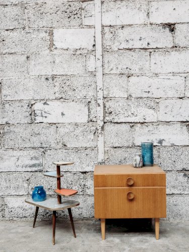 Maïa, la table de chevet en bois N°143