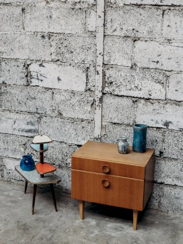 Maïa, la table de chevet en bois N°143