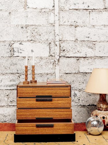 Maïa, la table de chevet en bois N°21