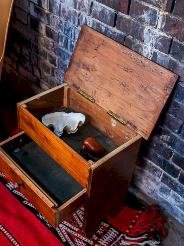 Maïa, la table de chevet en bois N°254