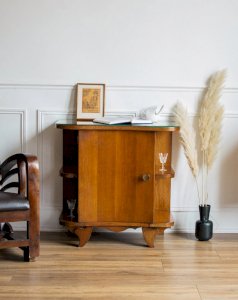 Maïa, the wooden bedside table N°255