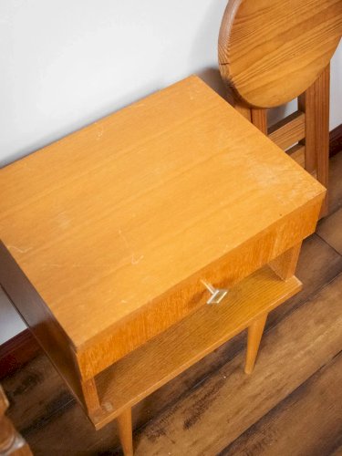 Maïa, la table de chevet en bois N°274