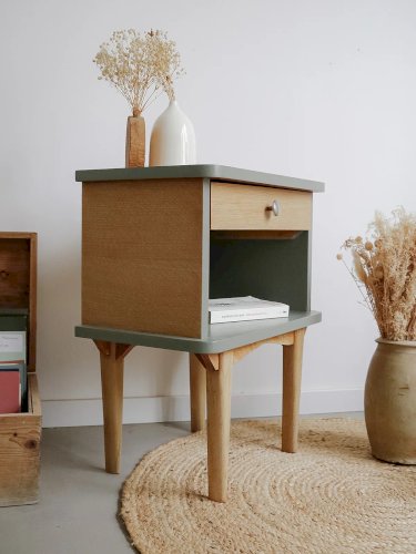 Maïa, la table de chevet en bois N°297