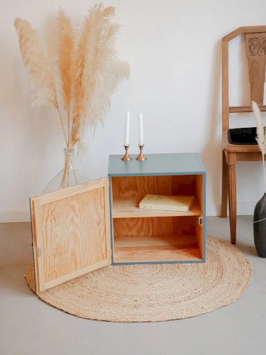 Maïa, la table de chevet en bois N°301