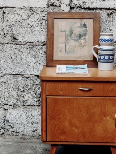 Maïa, la table de chevet en bois N°52