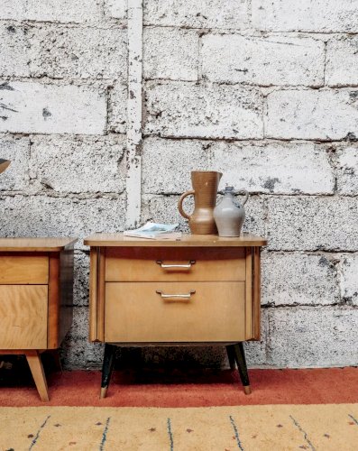 Maïa, la table de chevet en bois N°56