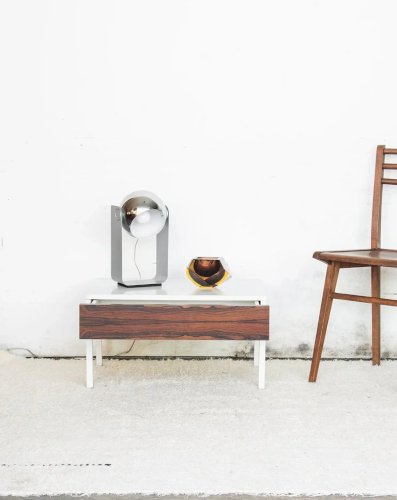 Maïa, la table de chevet en bois N°84