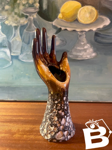 Main baguier vintage fat lava