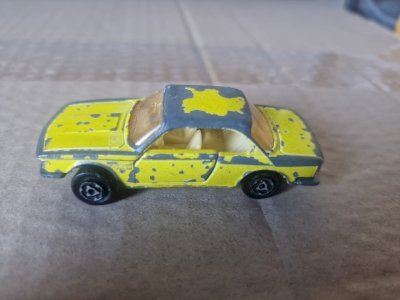 Majorette BMW 3.0 CSI Yellow