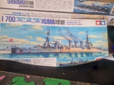 Model Japan Light Cruiser Kuma - Scale 1/700 Tamiya