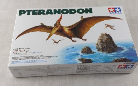 Diorama / Dinosaur kit, Pteranodon, Tamiya 60204, 1/35
