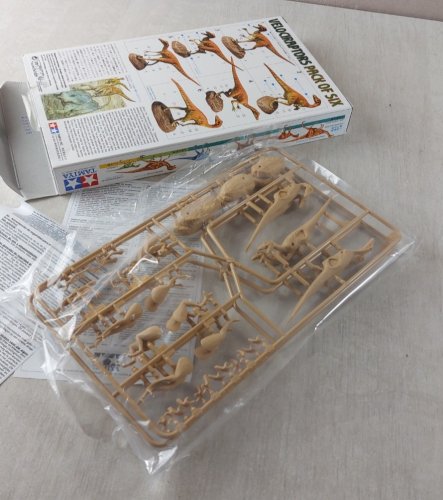 Maquette / Kit dinosaure, Stegosaurus Stenops, Tamiya 60202, 1/35 ^