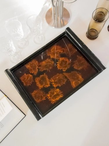 Marcel, le plateau en bois laqué N°127