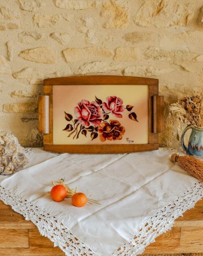 Marcel, le plateau en bois N°120