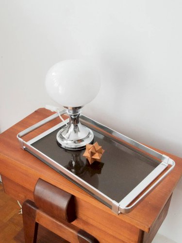 Marcel, le plateau italien en métal brossé N°139