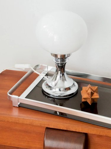 Marcel, le plateau italien en métal brossé N°139