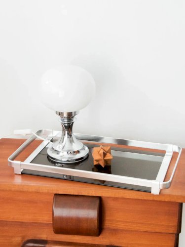 Marcel, le plateau italien en métal brossé N°139