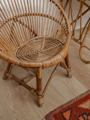 Marcus, le fauteuil pour enfant en rotin N°13