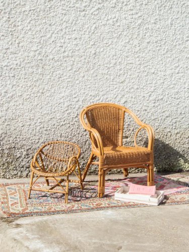 Marcus, le fauteuil pour enfant en rotin N°14