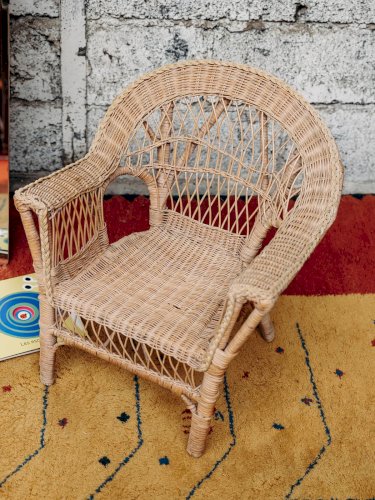 Marcus, le fauteuil pour enfant en rotin N°26