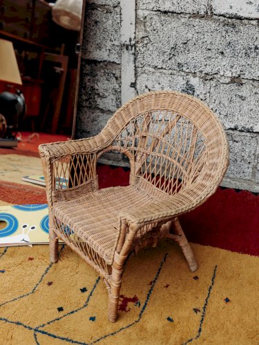 Marcus, le fauteuil pour enfant en rotin N°26