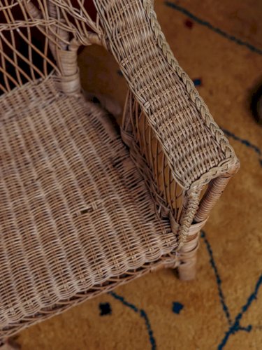 Marcus, le fauteuil pour enfant en rotin N°26