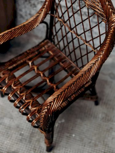 Marcus, le fauteuil pour enfant en rotin N°27