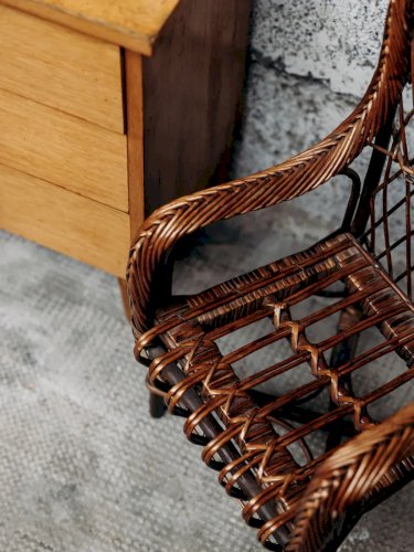 Marcus, le fauteuil pour enfant en rotin N°27