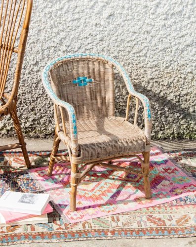 Marcus, le fauteuil pour enfant en rotin N°29