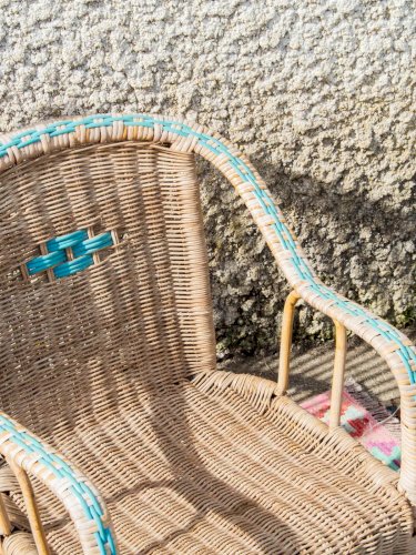 Marcus, le fauteuil pour enfant en rotin N°29