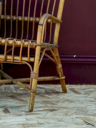 Marcus, le fauteuil pour enfant en rotin N°2