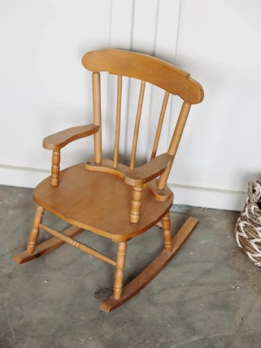 Marcus, le rocking chair pour enfant en bois N°22