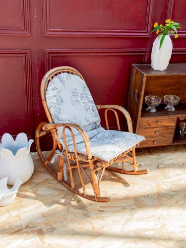 Marcus, le rocking chair pour enfant en rotin N°9